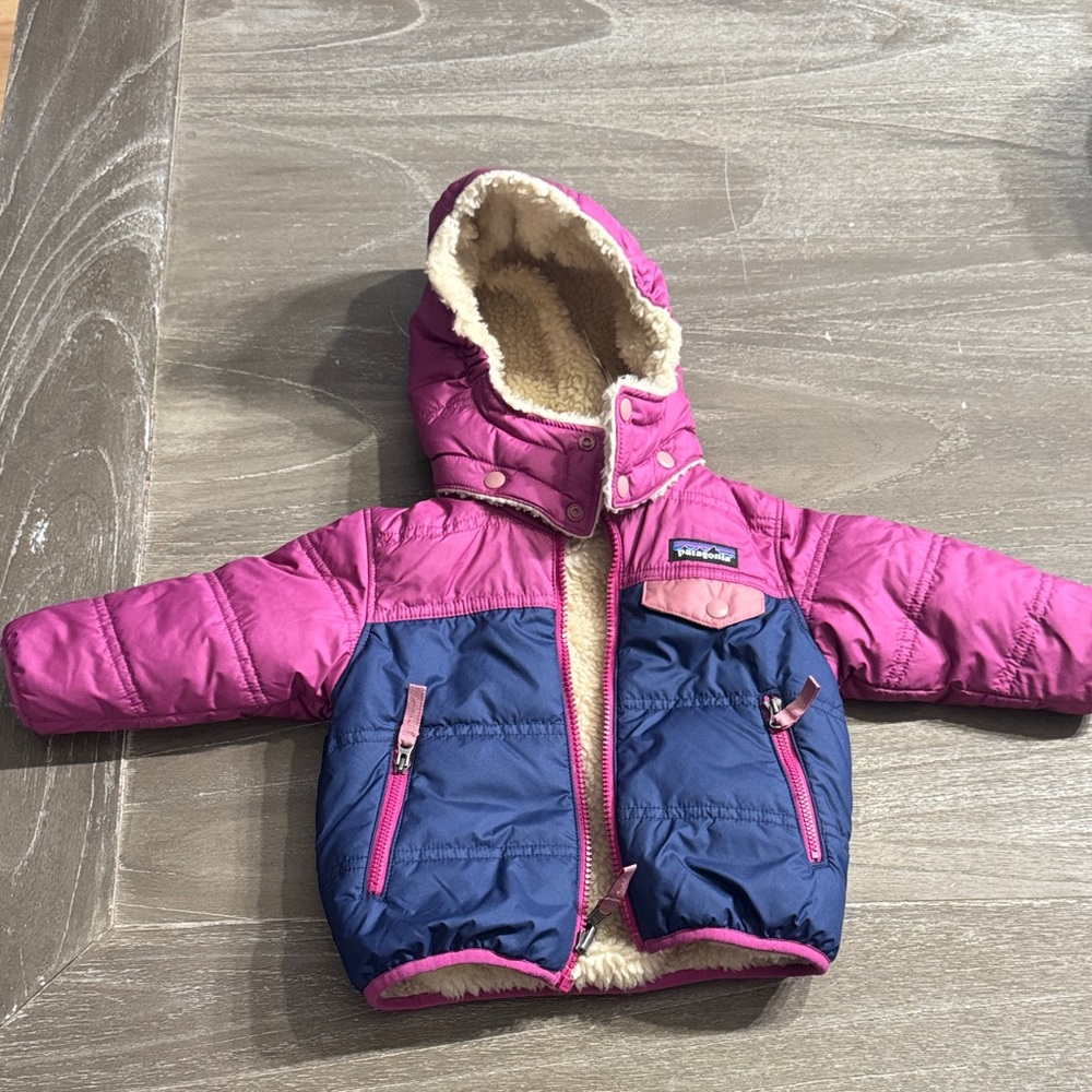 Patagonia Kids Jacket - Pink and Blue